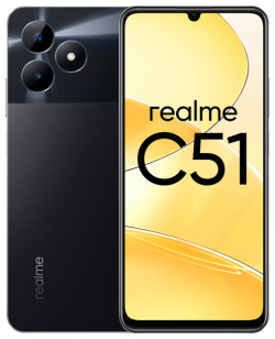 Смартфон realme C51 4/128GB Черный RU 