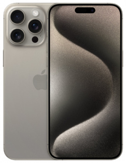 Смартфон Apple iPhone 15 Pro 1TB Natural Titanium для других стран 