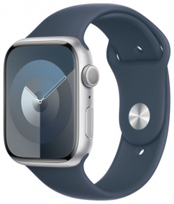 Умные часы  Apple Watch Series 9 45 мм Sport Band Silver size M (MR9D3)