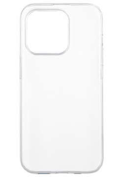 Чехол крышка Deppa для Apple iPhone 15  термополиуретан прозрачный