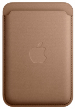 Чехол бумажник Apple MagSafe для iPhone  микротвил коричневый (MT243ZM/A) M