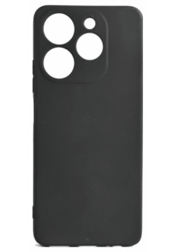 Чехол крышка LuxCase для Tecno Spark 20C/Go 2024  термополиуретан черный