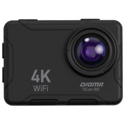 Экшн камера Digma DiCam 80C черная 