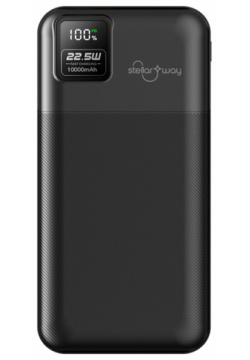 Аккумулятор Stellarway 10000mAh PD  черный