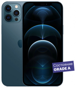 Смартфон Apple iPhone 12 Pro Max 256GB Тихоокеанский синий Grade A 