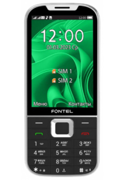 Телефон Fontel FP350 Черный 2G; Камера 0