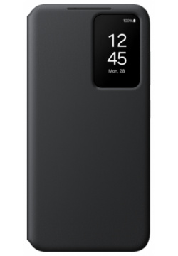 Чехол книжка Samsung Smart View Wallet Case для Galaxy S24  полиуретан черный (EF ZS921CBEGRU)