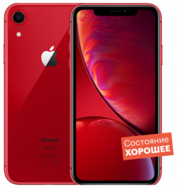 Смартфон Apple iPhone XR 64GB Красный  "Хорошее состояние"