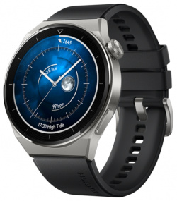 Умные часы  HUAWEI Watch GT 3 Pro светло серый титановый корпус с ремешком из фторэластомера