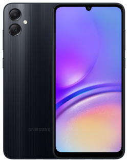 Смартфон Samsung Galaxy A05 128GB Черный EAC 2G  3G 4G Wi Fi; ОС Android