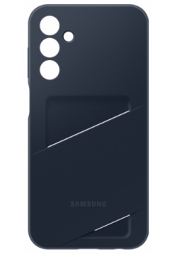 Чехол крышка Samsung EF OA156TBEGRU для Galaxy A15  силикон черный