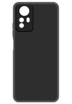 Чехол крышка Krutoff для Xiaomi Redmi Note 12s  термополиуретан черный