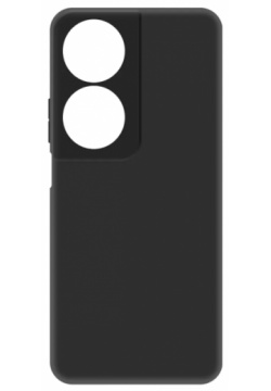 Чехол крышка Krutoff для Honor X7b  термополиуретан черный