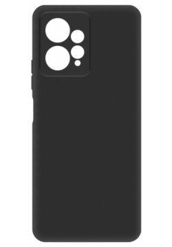 Чехол крышка Krutoff для Xiaomi Redmi 12  термополиуретан черный