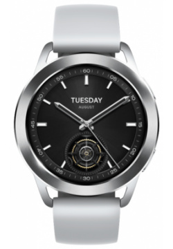 Умные часы  Xiaomi Watch S3 Silver (BHR7873GL)