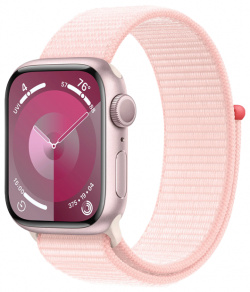 Умные часы  Apple Watch Series 9 45 мм Light Pink Sport Loop Aluminium (MR9J3ZP/A)