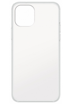Чехол крышка Krutoff для Apple iPhone 13  силикон прозрачный