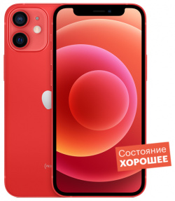 Смартфон Apple iPhone 12 256GB (PRODUCT)RED  "Хорошее состояние"