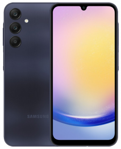 Смартфон Samsung Galaxy A25 6/128GB Черный EAC 2G  3G 4G 5G Wi Fi; ОС Android