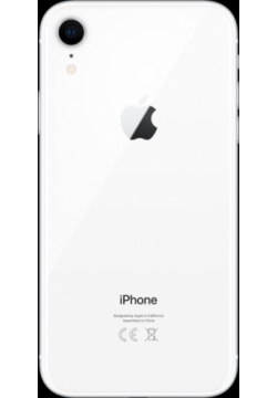 Смартфон Apple iPhone XR 64GB Белый  "Хорошее состояние"