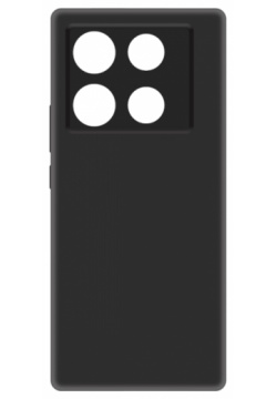 Чехол крышка Krutoff для Infinix Note 40 Pro  термополиуретан черный