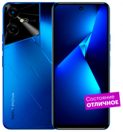 Смартфон TECNO Pova Neo 3 4/128GB Синий  "Отличное состояние"