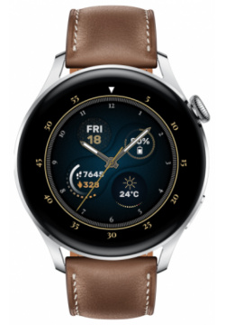 Умные часы  HUAWEI Watch 3 LTE 46мм коричневые