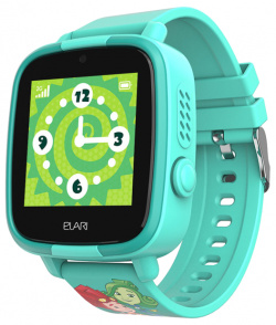Часы телефон ELARI детские FixiTime Fun  зеленые