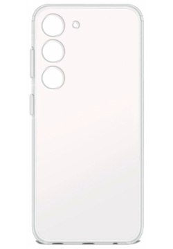 Чехол крышка Gresso для Samsung Galaxy S23+  силикон прозрачный