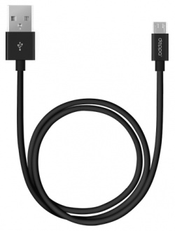 Кабель Deppa USB  micro черный (3 метра)