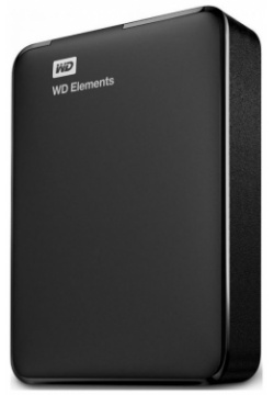 Внешний жесткий диск Western Digital Elements Portable 4Tb черный (WDBU6Y0040BBK WESN) 