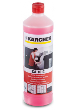 Чистящее средство Karcher CA 10 C для очистки санитарных помещений  1 л (6 295 677)