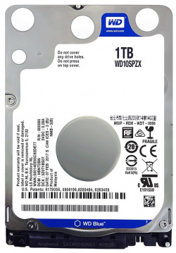 Жесткий диск Western Digital SATA2 5 1TB BLUE (WD10SPZX) 