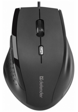 Компьютерная мышь Defender MM 362 черный (52362) 