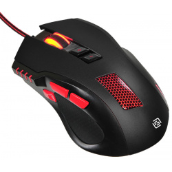 Компьютерная мышь Oklick 806G черный/красный 