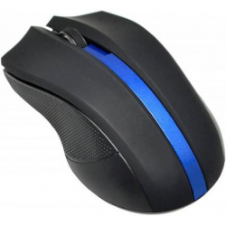 Компьютерная мышь Oklick 615MW черный/синий 