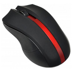 Компьютерная мышь Oklick 615MW черный/красный 