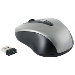 Компьютерная мышь Oklick 435MW серый/черный USB 