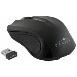 Компьютерная мышь Oklick 485MW черный USB 