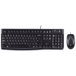 Комплект мыши и клавиатуры Logitech MK120 Black (920 002561) 