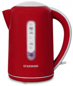 Чайник Starwind SKG1021 красный/серый 