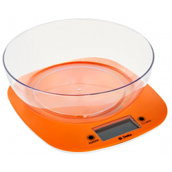 Кухонные весы Delta KCE 32 оранжевый 