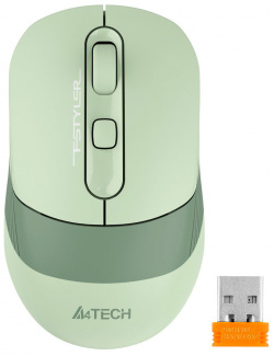 Компьютерная мышь A4Tech Fstyler FB10C matcha green Тип: компактная мышь
