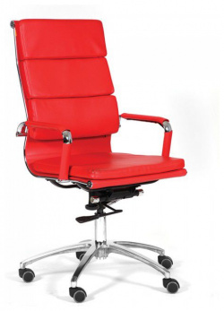 Кресло Chairman 750 красный н м Высота кресла: от 111 до 121 см