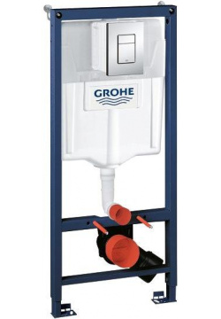 Комплект инсталляции Grohe Rapid SL 38772001 в сборе для подвесного унитаза 3 1  с кнопкой Skate Cosmopolitan