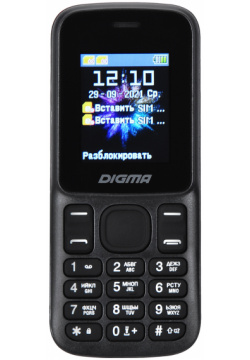 Телефон Digma Linx A172 черный 