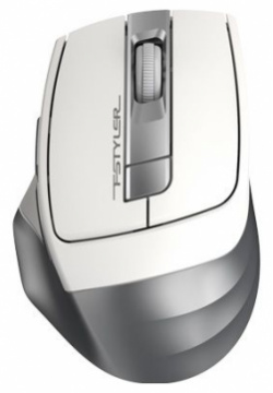 Компьютерная мышь A4Tech Fstyler FG35 серебристый/белый 