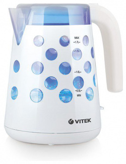 Чайник Vitek VT 7048 W Тип: чайник; Объем: 1
