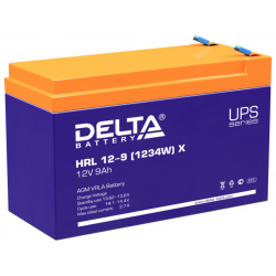 Батарея для ИБП DELTA HRL 12 9 (1234W) X (12В  9Ач) Тип: аккумуляторная батарея