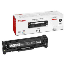 Картридж Canon 718BK черный (2662B002) Назначение: для лазерной печати